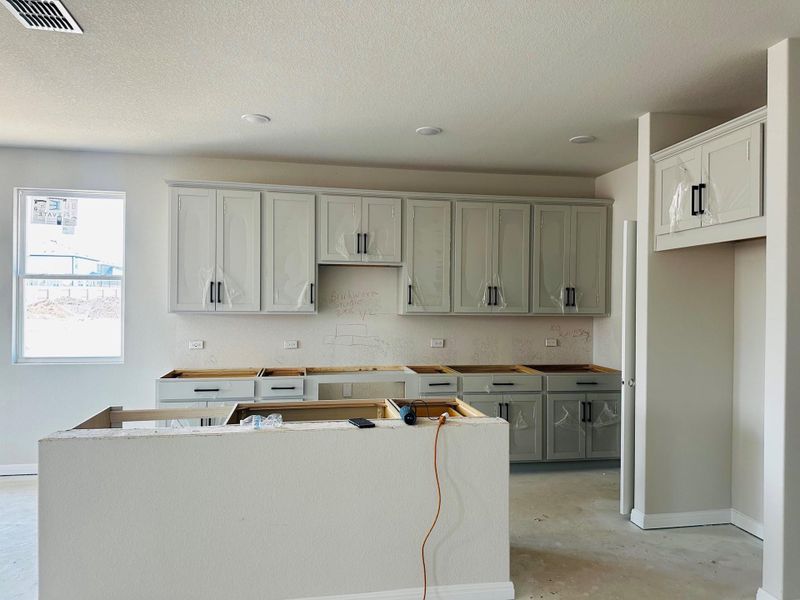 In-progress construction of a new home in Patterson Ranch, Georgetown, TX (Image 14).