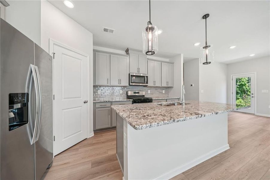 Furnished interior view inside a new home in , Conyers (Image 11).
