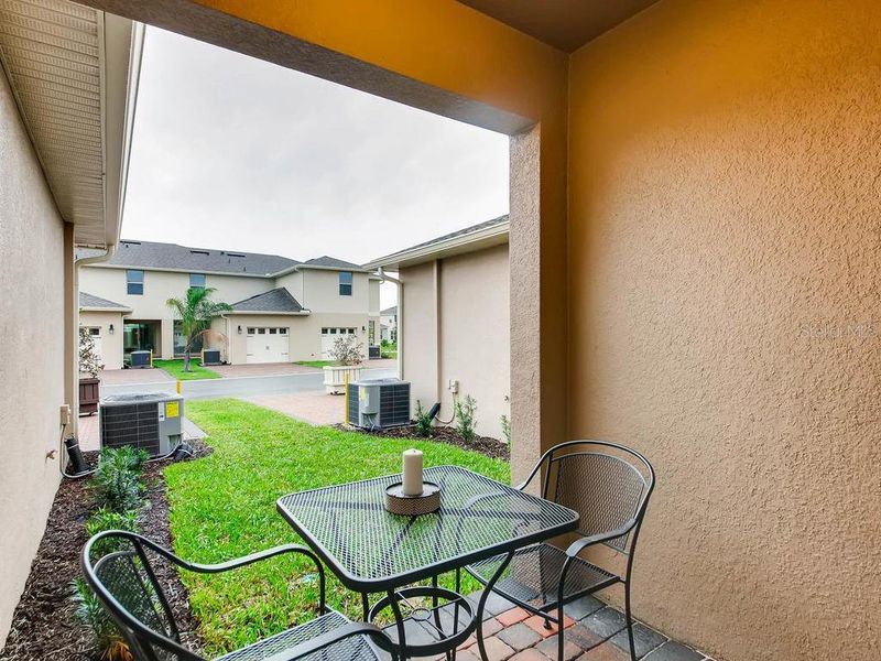 Exterior details and patio area of a home in Waterleigh, Winter Garden (Image 18). Exterior details and patio area of a home in Waterleigh, Winter Garden (Image 18).