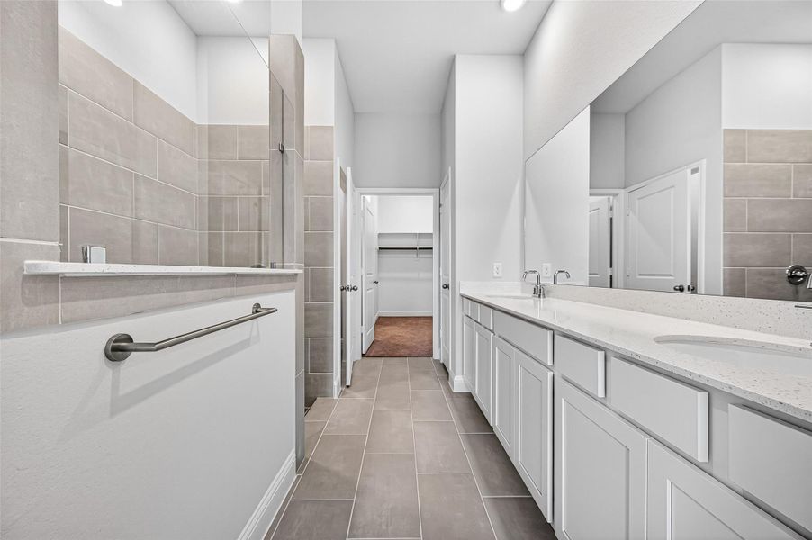 Furnished interior view inside a new home in Jordan Ranch: Signature Series, Katy (Image 5).