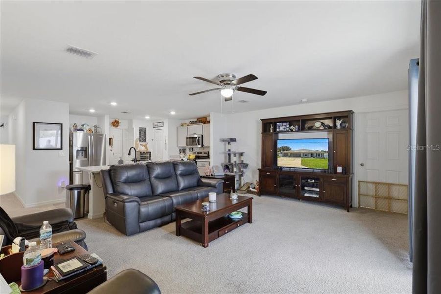 Furnished interior view inside a new home in , Palm Coast (Image 6). Furnished interior view inside a new home in , Palm Coast (Image 6).