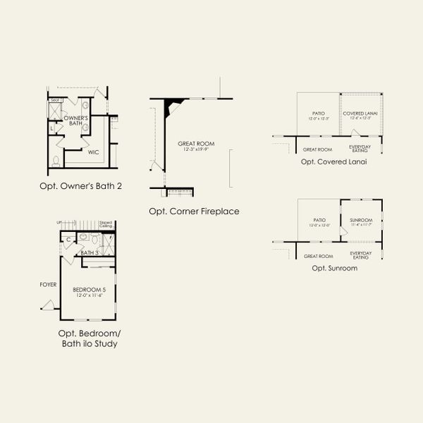 2D floor plan layout for the Kirby by Pulte Homes in Michaux Gardens, Belmont, NC (Image 4). 2D floor plan layout for the Kirby by Pulte Homes in Michaux Gardens, Belmont, NC (Image 4).