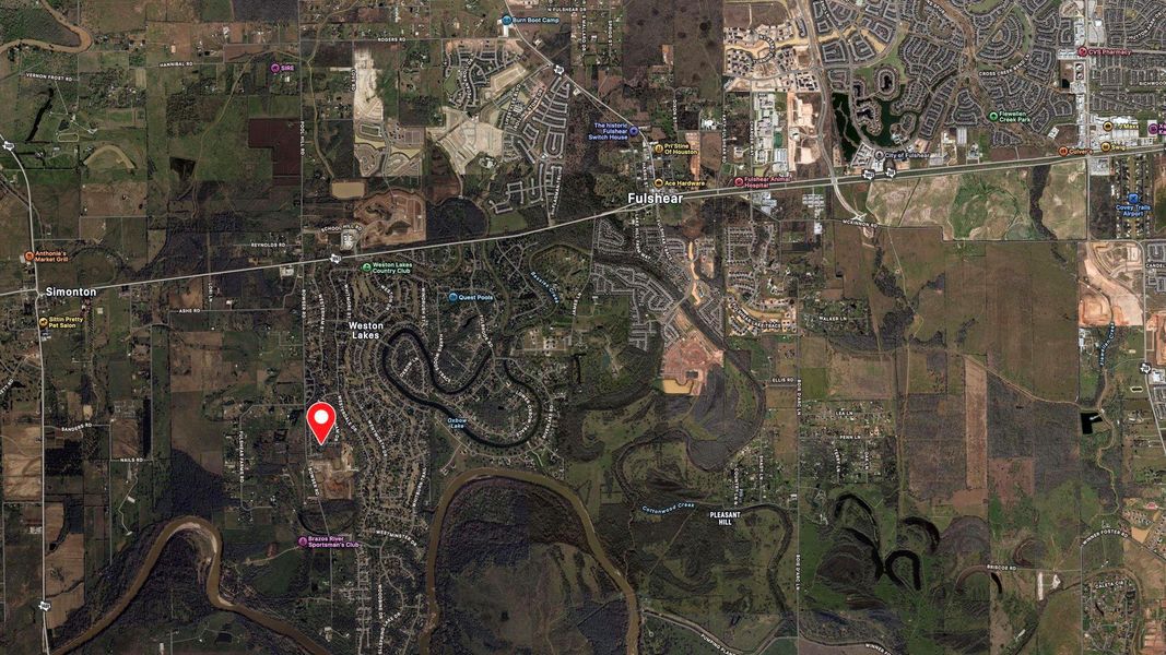 Furnished interior view inside a new home in , Fulshear (Image 9). Furnished interior view inside a new home in , Fulshear (Image 9).