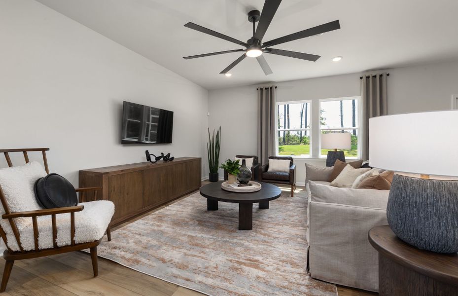Representative furnished interior of a home built from the Murray by Pulte Homes in Wimberly, Angier (Image 19). Representative furnished interior of a home built from the Murray by Pulte Homes in Wimberly, Angier (Image 19).