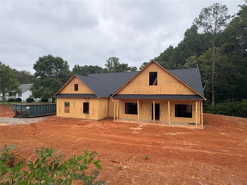 In-progress construction of a new home in , Dallas, GA (Image 13).