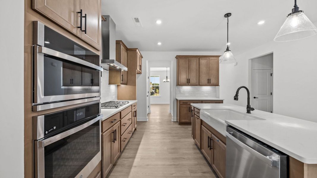The Fairfield by DRB Homes in Farms at Bellingham Mooresville NC - Kitchen