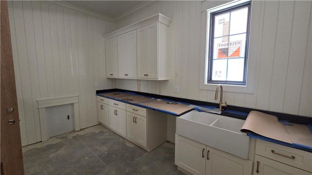 In-progress construction of a new home in , Acworth, GA (Image 7).
