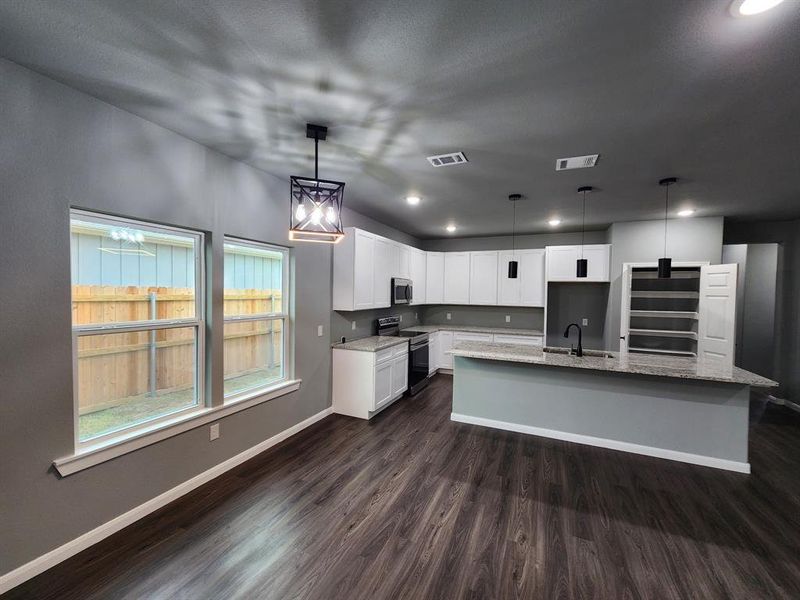 Furnished interior view inside a new home in , Fort Worth (Image 9).