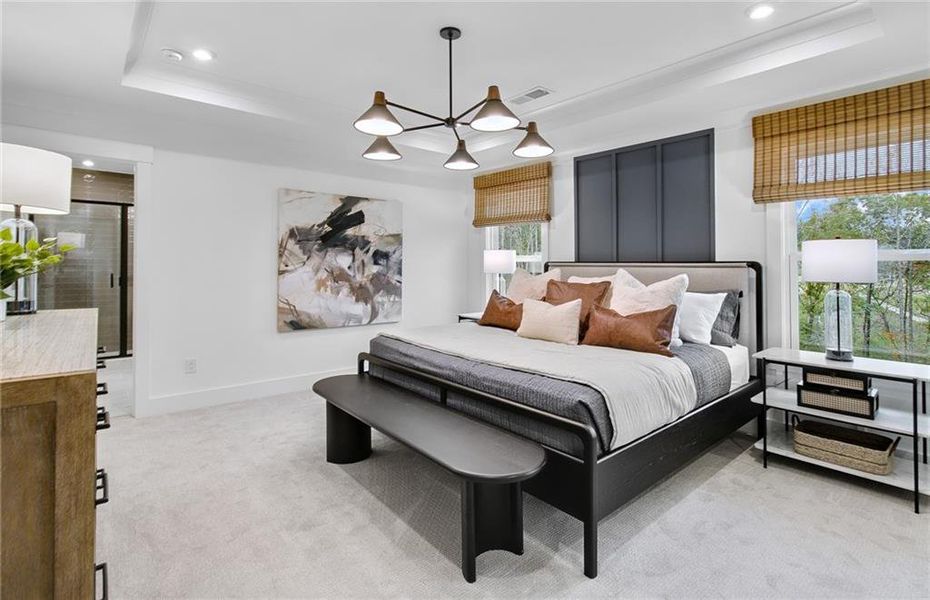Furnished interior view inside a new home in Ashworth Estates, Powder Springs (Image 12).
