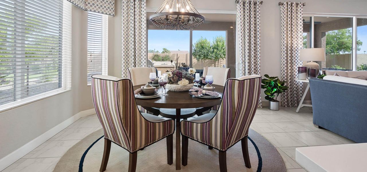 Representative furnished interior of a home built from the Montecito by Robson Resort Communities in Robson Ranch Arizona, Eloy (Image 7). Representative furnished interior of a home built from the Montecito by Robson Resort Communities in Robson Ranch Arizona, Eloy (Image 7).