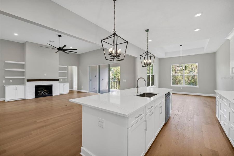 Furnished interior view inside a new home in , Debary (Image 14). Furnished interior view inside a new home in , Debary (Image 14).