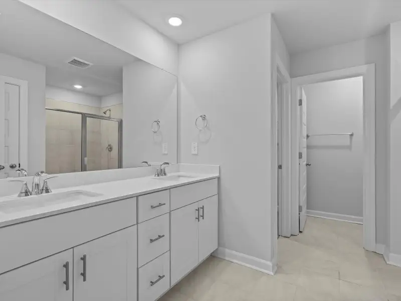 Furnished interior view inside a new home in The Farm at Wells Creek - Heritage Collection, Gray Court (Image 8). Furnished interior view inside a new home in The Farm at Wells Creek - Heritage Collection, Gray Court (Image 8).