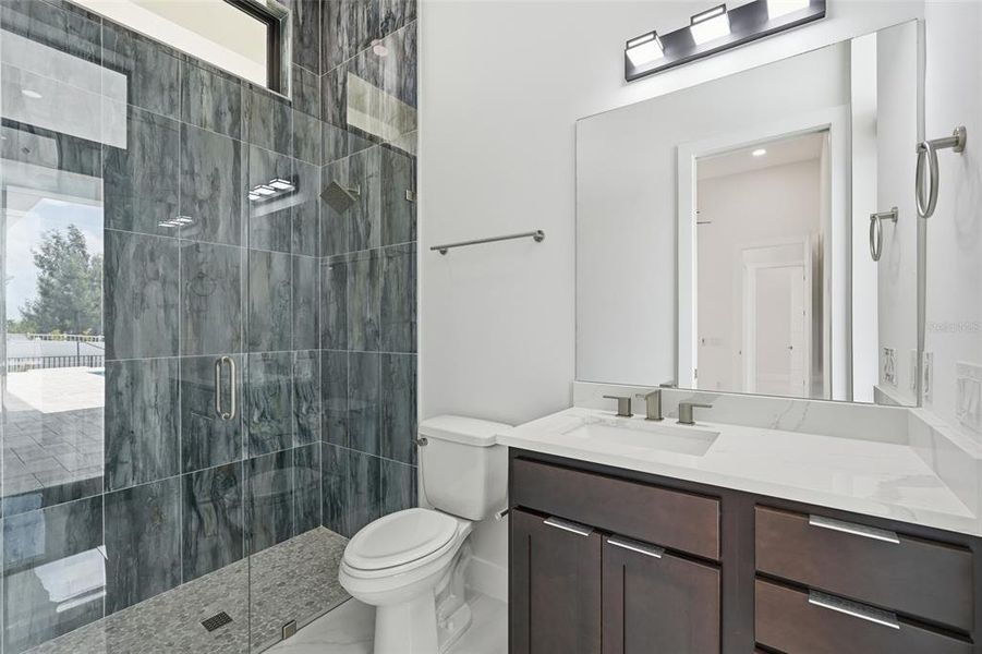 Furnished interior view inside a new home in , Cape Coral (Image 16).