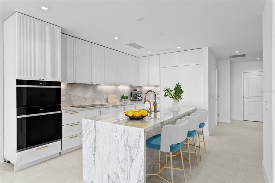 Furnished interior view inside a new home in , Tampa (Image 10).