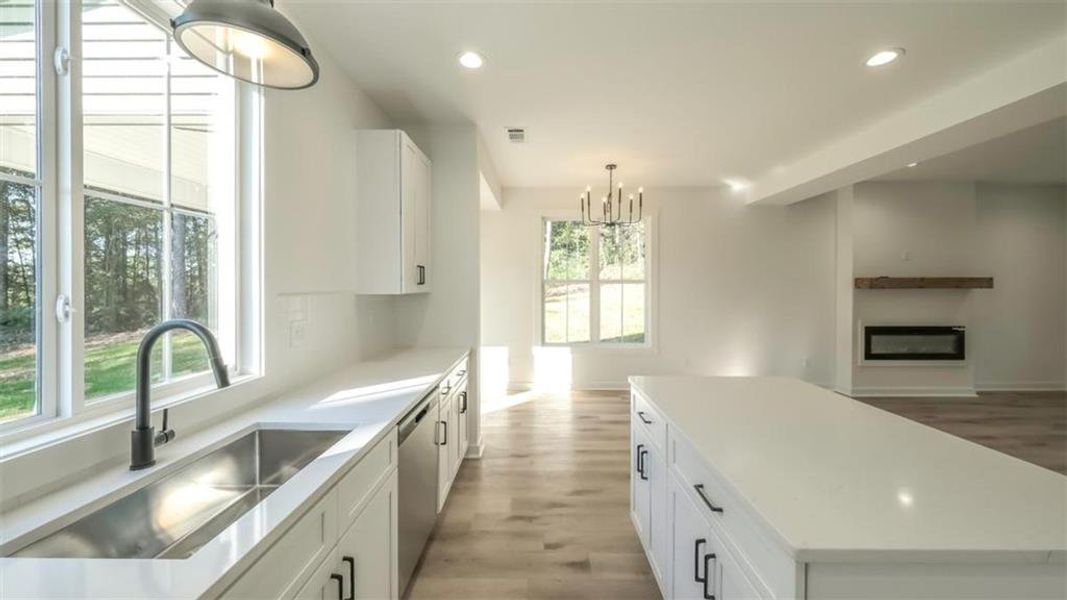 Furnished interior view inside a new home in , Lindale (Image 8).