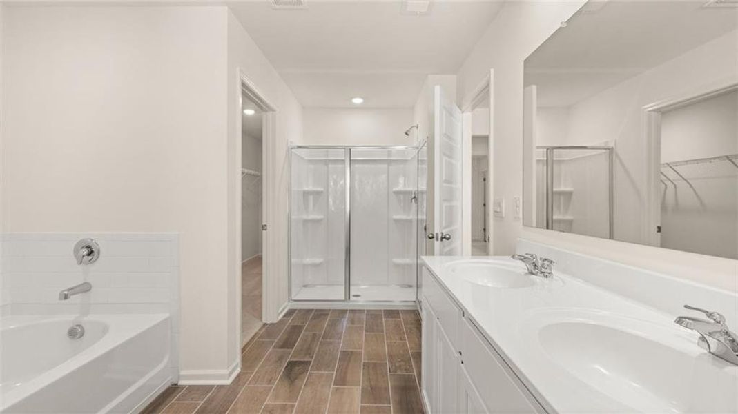 Furnished interior view inside a new home in , Loganville (Image 7).