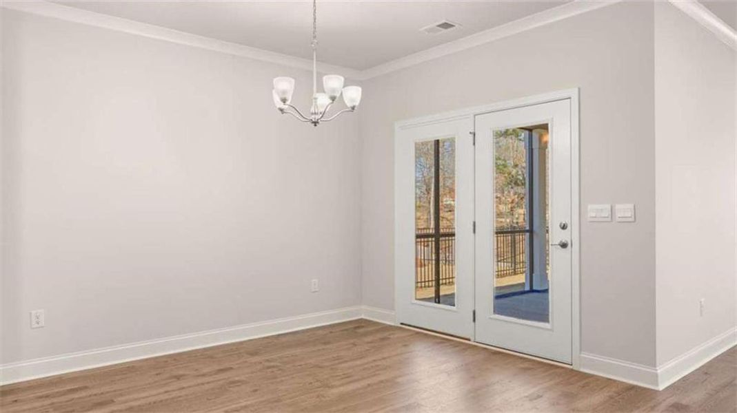 Spacious, unfurnished interior of a new home in Oak Ridge Meadows - Active Adult, Locust Grove (Image 14).