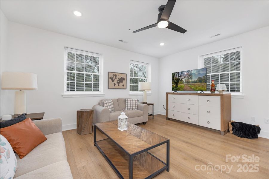 Furnished interior view inside a new home in , Charlotte (Image 9).