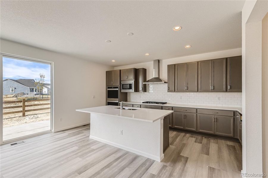 Kitchen Picture not of actual home