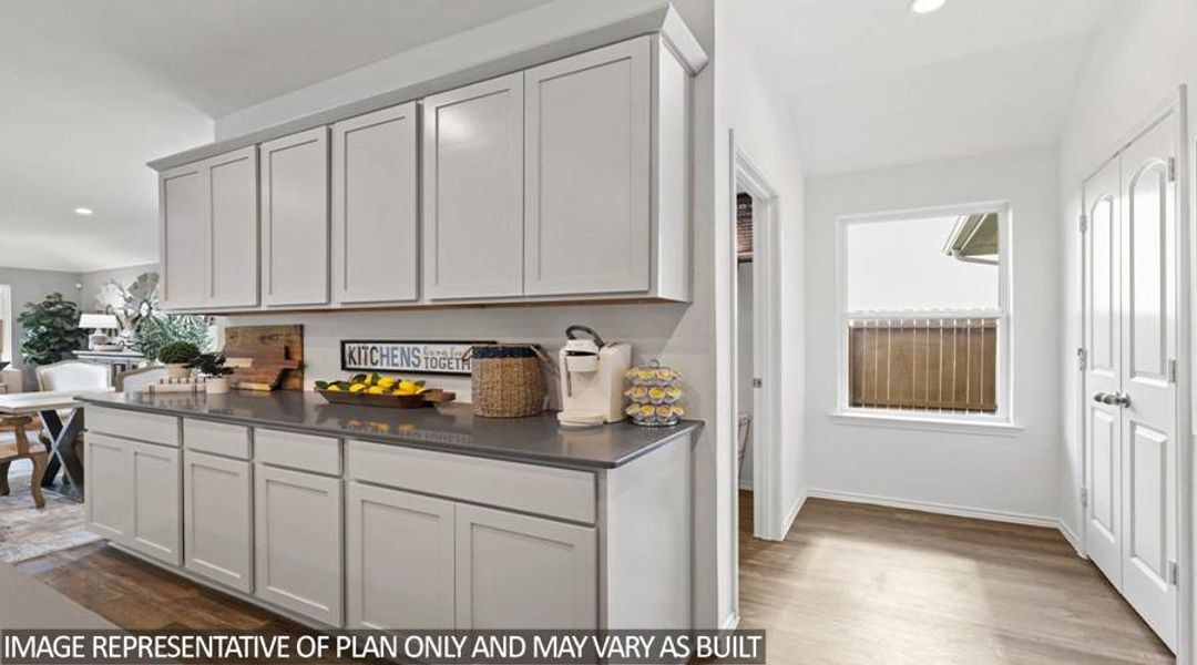 Furnished interior view inside a new home in Porters Mill, New Caney (Image 9).