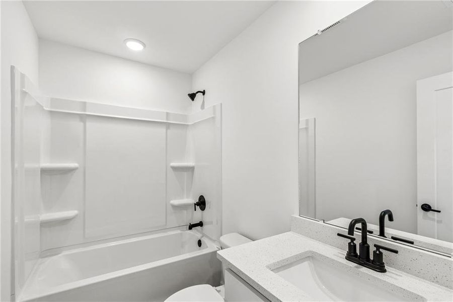 Furnished interior view inside a new home in Grandview Terrace, Canton (Image 6).