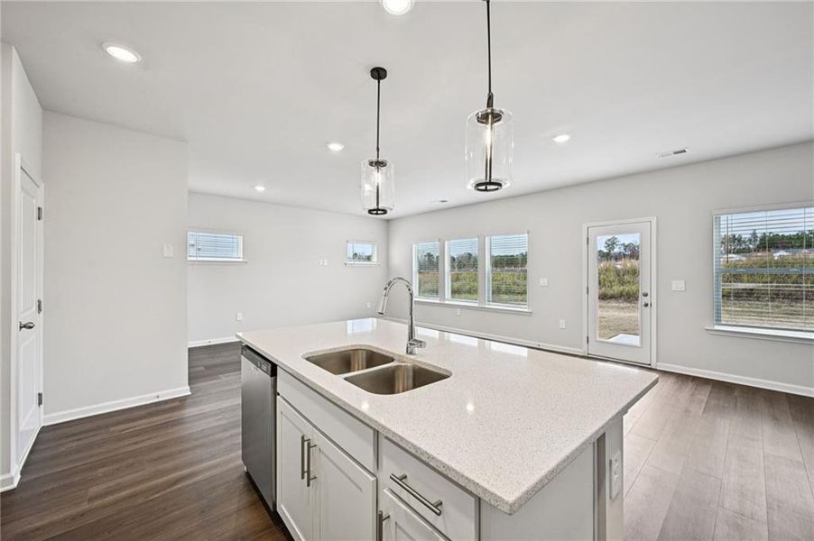 Furnished interior view inside a new home in Avalon - Reserve Series, Conyers (Image 19). Furnished interior view inside a new home in Avalon - Reserve Series, Conyers (Image 19).