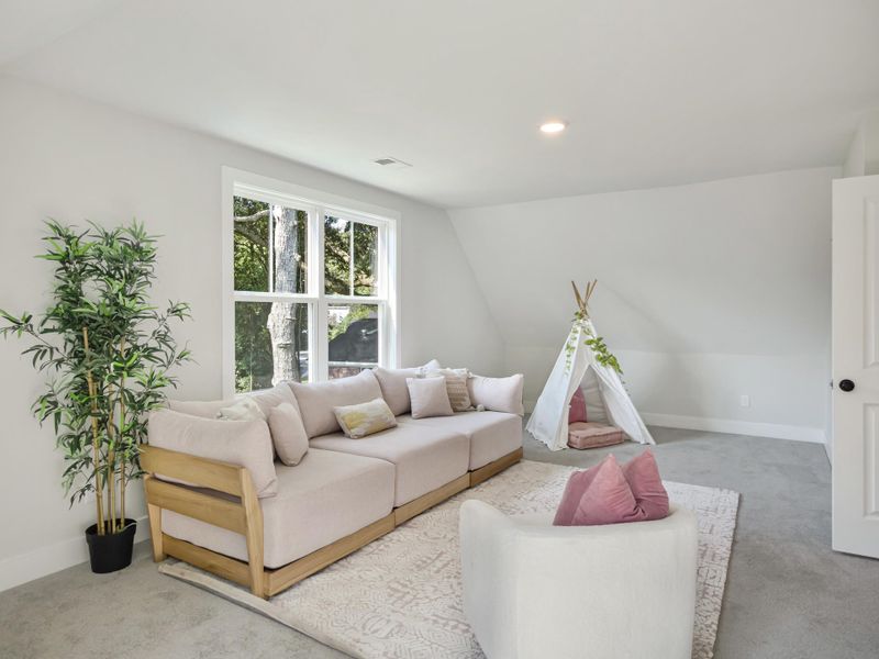 Furnished interior view inside a new home in , James Island (Image 41).