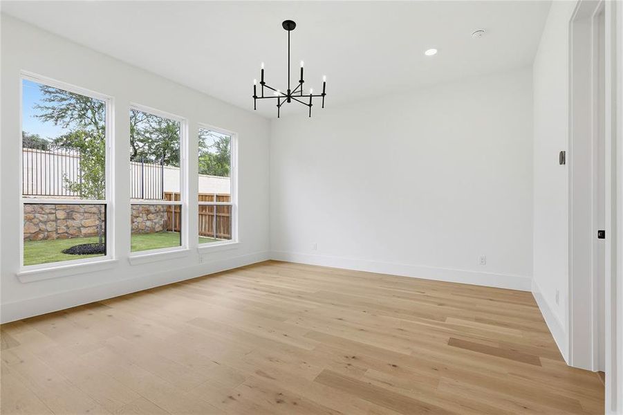 Spacious, unfurnished interior of a new home in The Grove, North Richland Hills (Image 36).