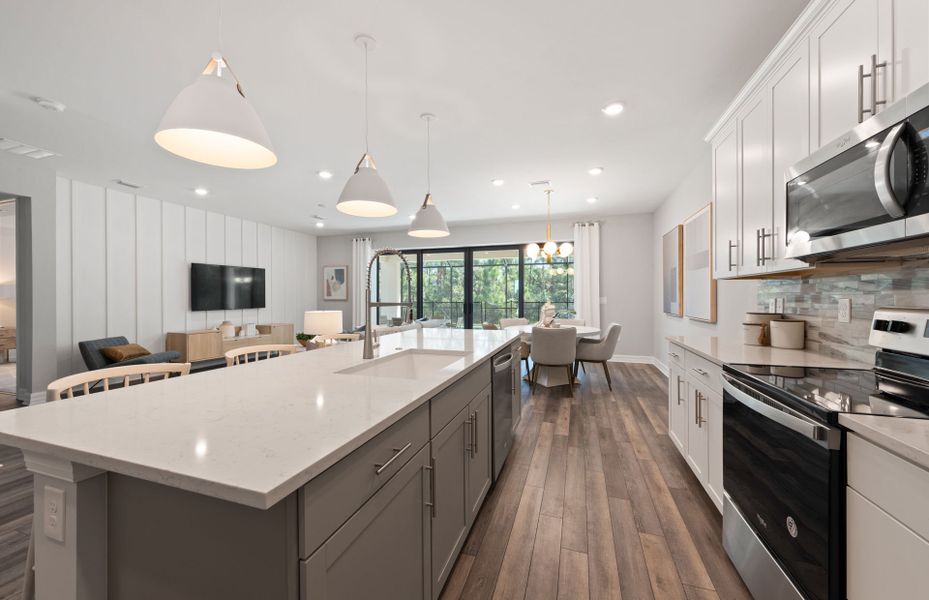 Ample storage opportunities