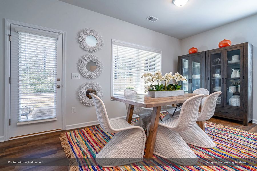Furnished interior view inside a new home in Ellington, Elgin (Image 10). Furnished interior view inside a new home in Ellington, Elgin (Image 10).