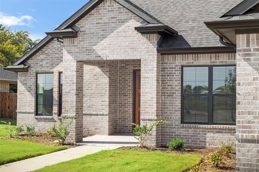 Exterior details and patio area of a home in , Italy (Image 2). Exterior details and patio area of a home in , Italy (Image 2).
