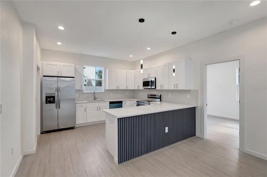 Furnished interior view inside a new home in , Tampa (Image 11). Furnished interior view inside a new home in , Tampa (Image 11).