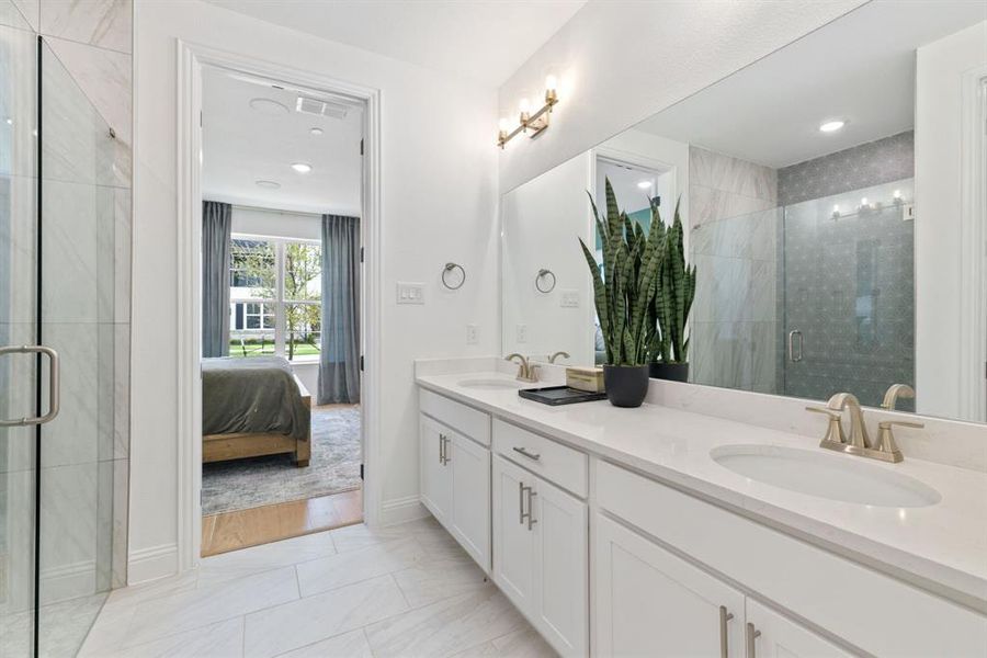 Furnished interior view inside a new home in , McKinney (Image 13). Furnished interior view inside a new home in , McKinney (Image 13).