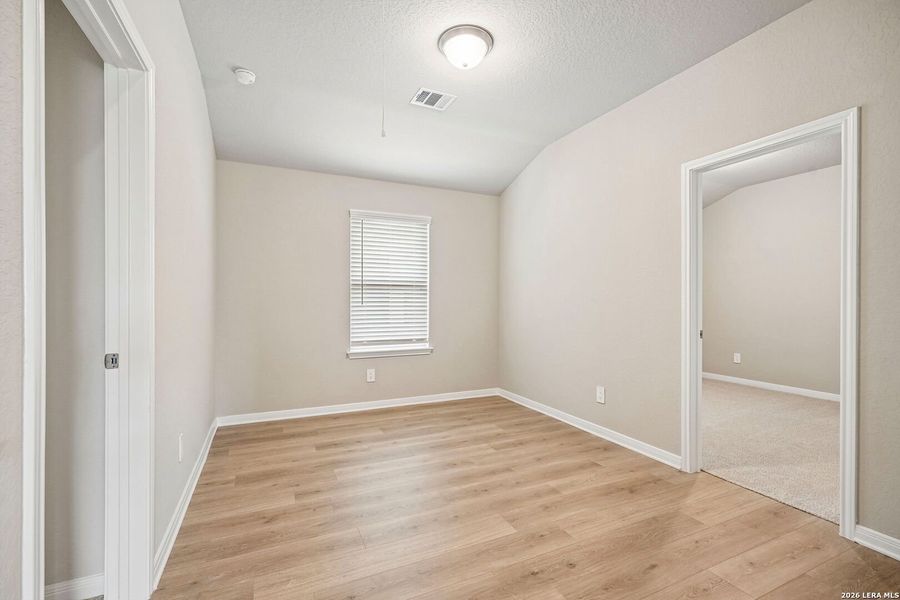 Spacious, unfurnished interior of a new home in Legendary Trails - Premier Series, Cibolo (Image 35). Spacious, unfurnished interior of a new home in Legendary Trails - Premier Series, Cibolo (Image 35).