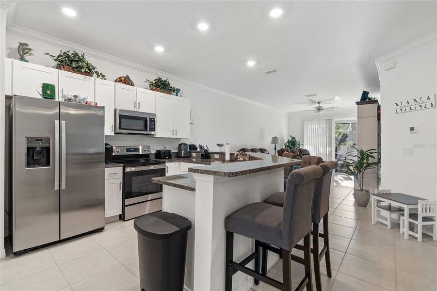 Furnished interior view inside a new home in , Zephyrhills (Image 6).