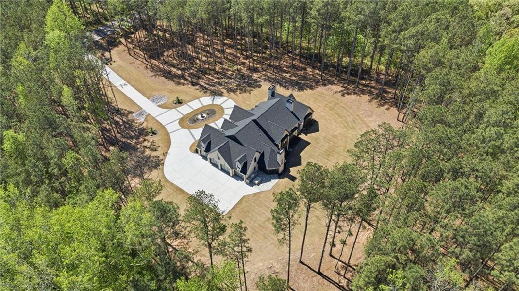 Front exterior of a new home in , Tyrone, GA, highlighting curb appeal (Image 27).