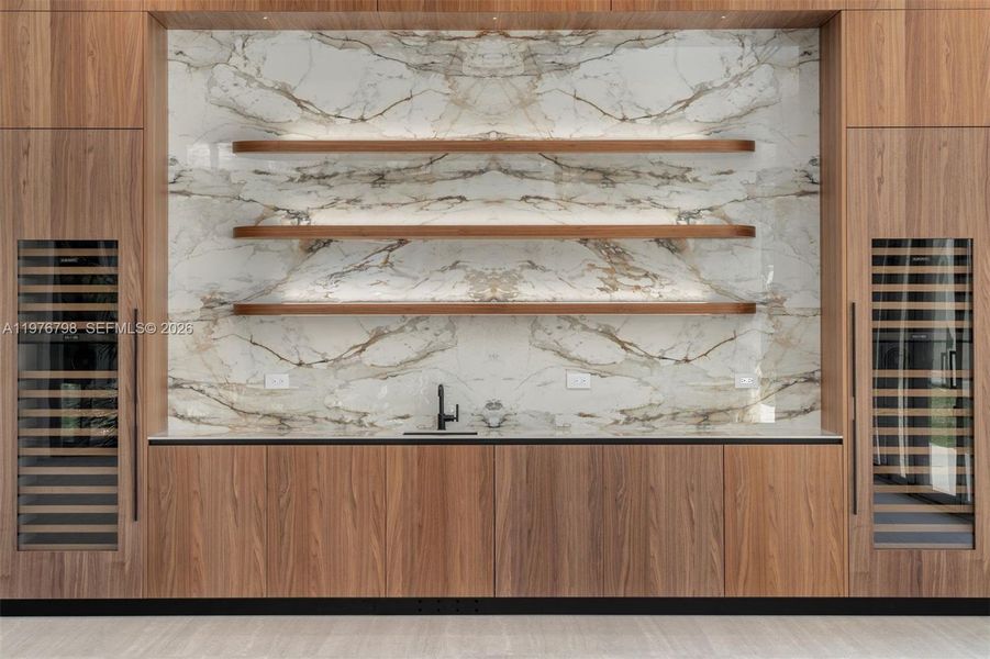 Close-up of interior finishes inside a home in , Miami (Image 6).