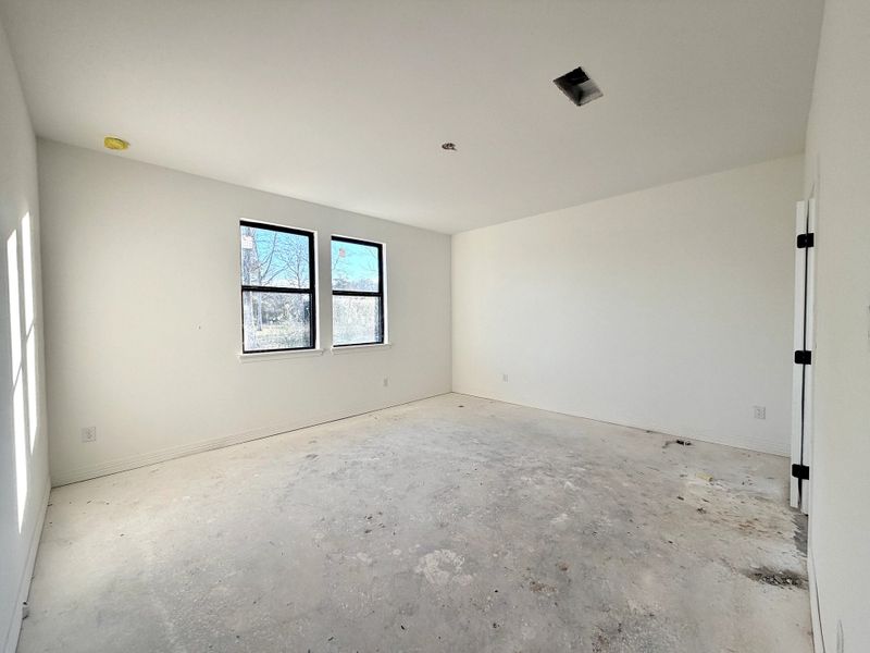 Construction Progress - Primary Bedroom