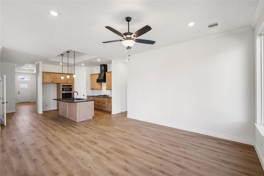Spacious, unfurnished interior of a new home in Lexington Heights, Willis (Image 25). Spacious, unfurnished interior of a new home in Lexington Heights, Willis (Image 25).