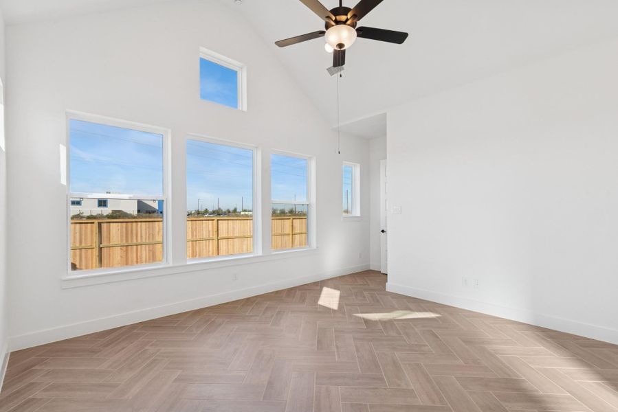Spacious, unfurnished interior of a new home in , Katy (Image 38). Spacious, unfurnished interior of a new home in , Katy (Image 38).