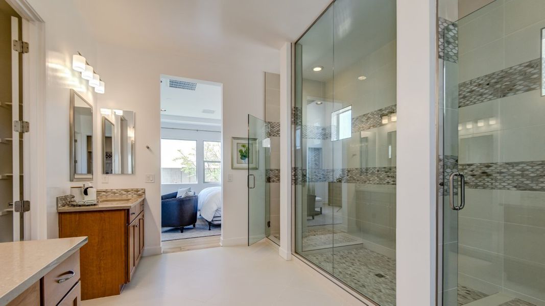 Furnished interior view inside a new home in Elegance at Eastmark, Mesa (Image 30).