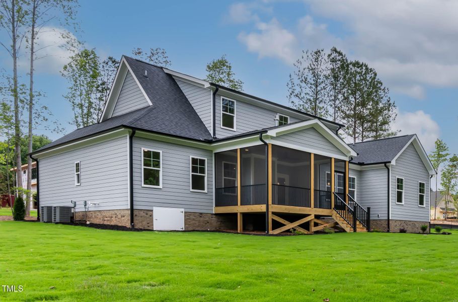 Looking East form back yard