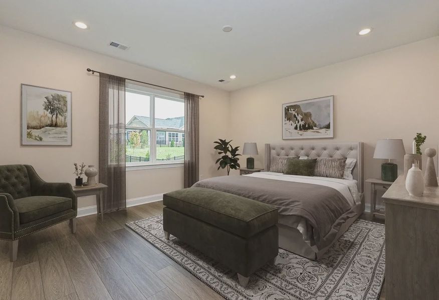 Virtually Staged Glory Primary Bed - 7 of 34 Virtually Staged Glory Primary Bed - 7 of 34