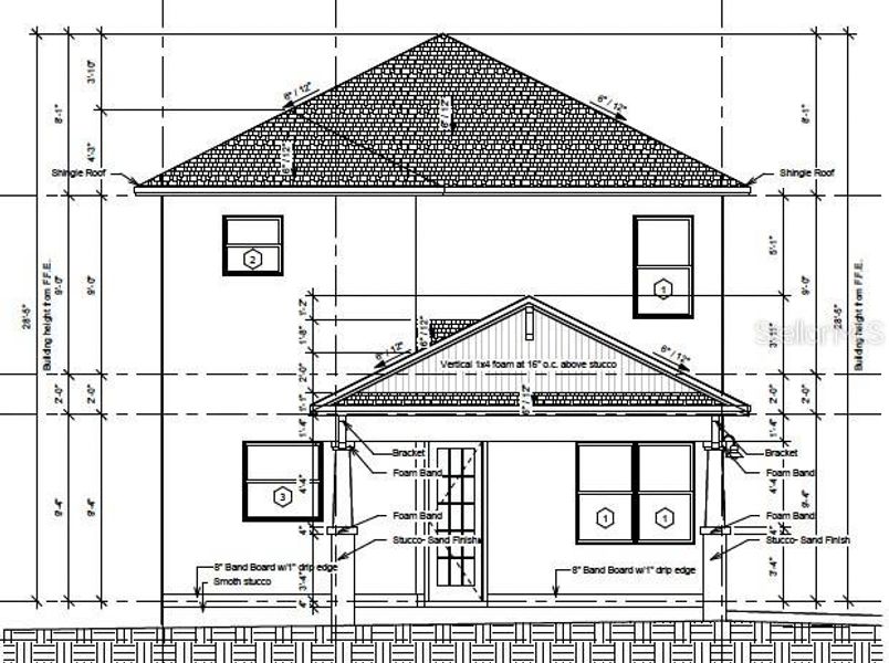 Exterior rendering of this home design in , Tampa, FL (Image 2). Exterior rendering of this home design in , Tampa, FL (Image 2).