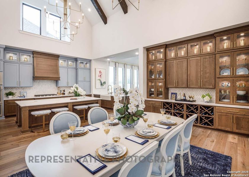 Furnished interior view inside a new home in Esperanza, Boerne (Image 23). Furnished interior view inside a new home in Esperanza, Boerne (Image 23).