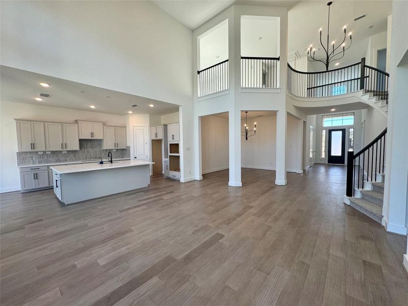 The dining room is close to the kitchen - this home offers both the dining room - and the study