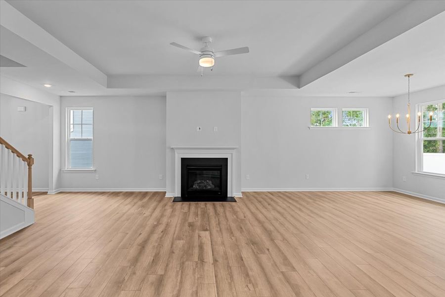 Spacious, unfurnished interior of a new home in Fieldstone, Lexington (Image 24). Spacious, unfurnished interior of a new home in Fieldstone, Lexington (Image 24).