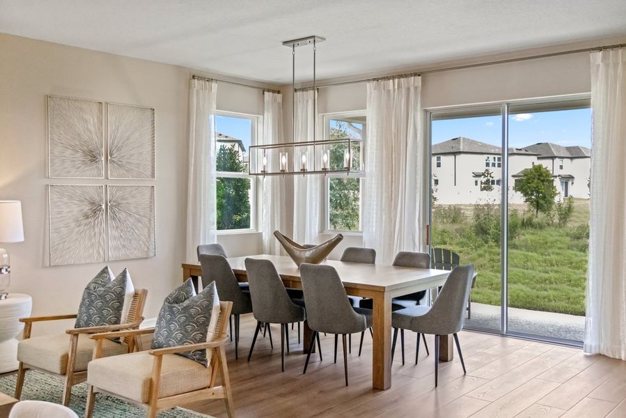 Representative furnished interior of a home built from the 1989 Modeled by KB Home in Deer Springs, Zephyrhills (Image 5).