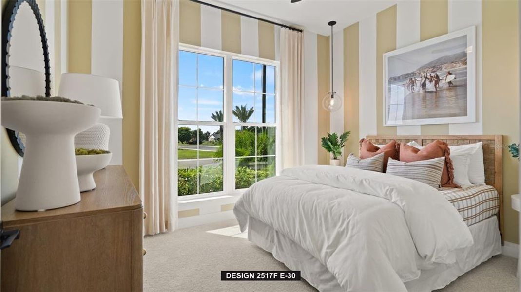 Furnished interior view inside a new home in Star Farms at Lakewood Ranch, Bradenton (Image 9).