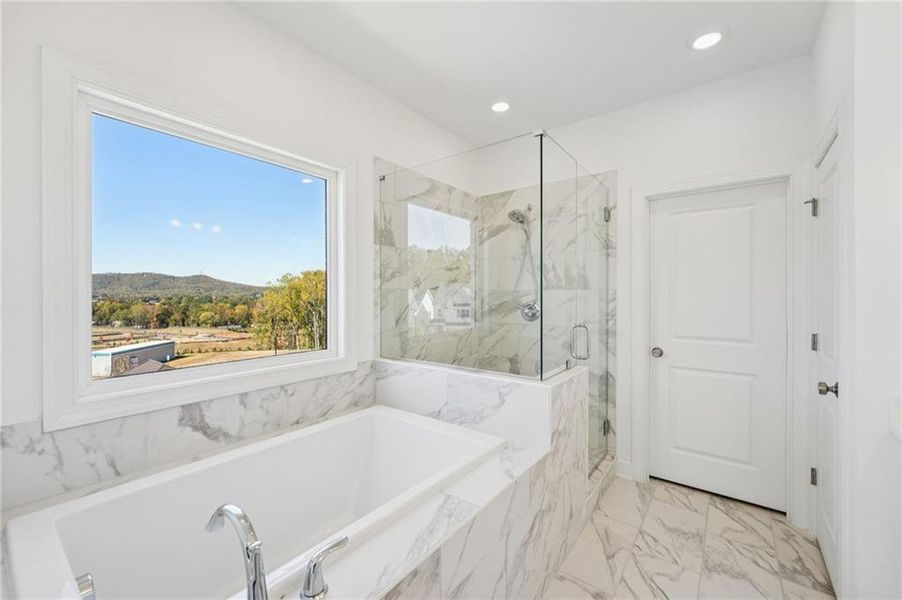 Furnished interior view inside a new home in Palisades Townhomes, Cumming (Image 10).